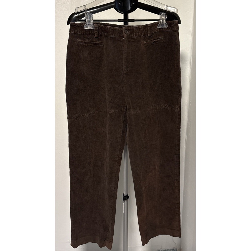 Rafaella Corduroy Pants Women's Size 14 Brown